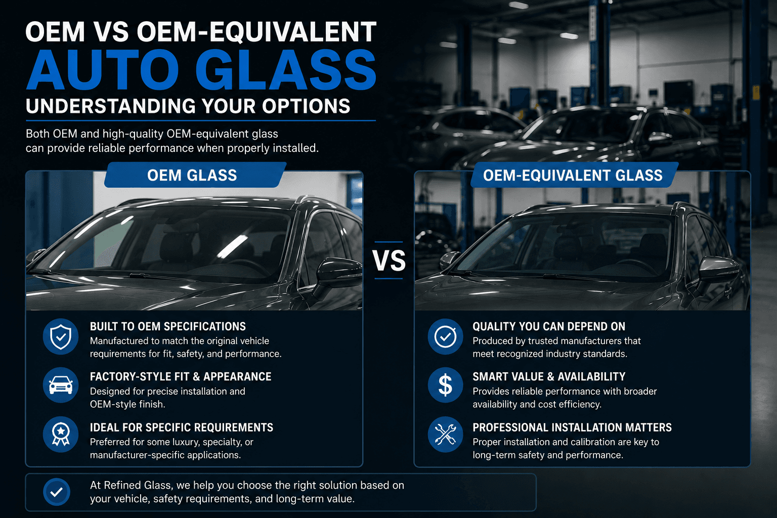 6. OEM vs Aftermarket Auto Glass: What’s the Difference?